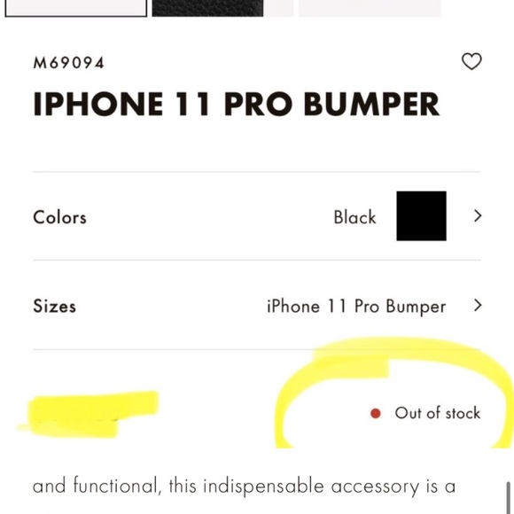 Louis Vuitton 11 Pro bumper case 🌟1HR price drop🌟 - Picture 10 of 11